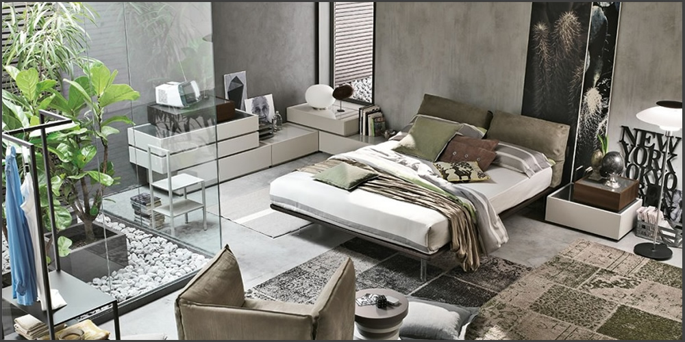 Camera da letto in stile Moderno